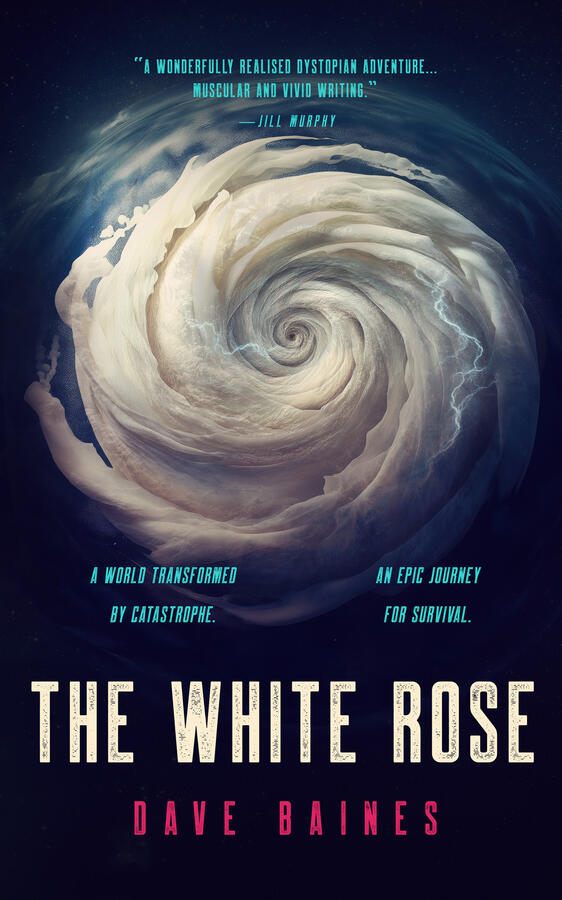 Front cover of The White Rose. A view of the superstorm from space.